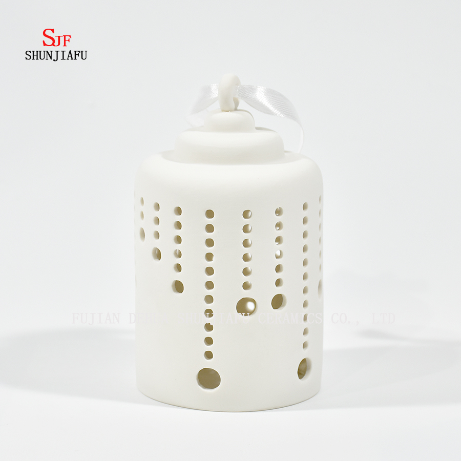 Ceramic Tealight Holder Candleholder Candle Holder for Tea Lights Carved by Machine/C