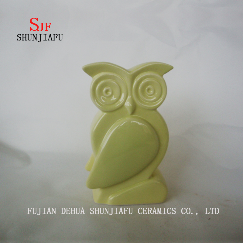 Owl Ceramic Furnishing Articles on The Desk Decoration