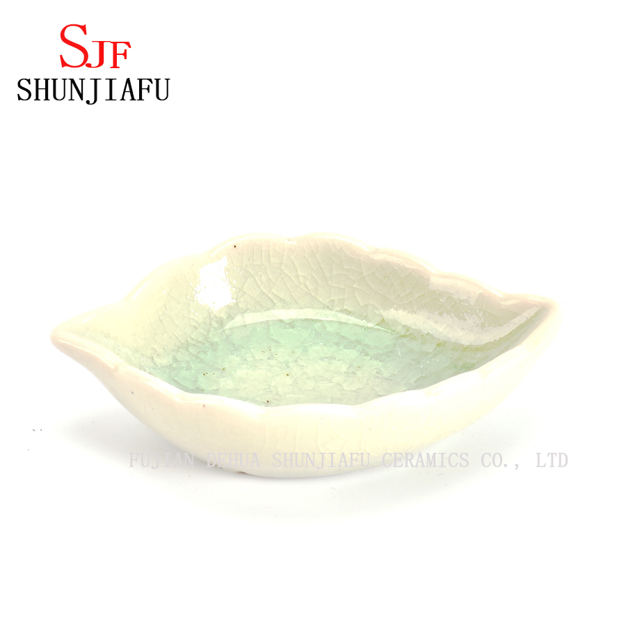 Square Food Tasting Set Ceramic Dishes with Tray