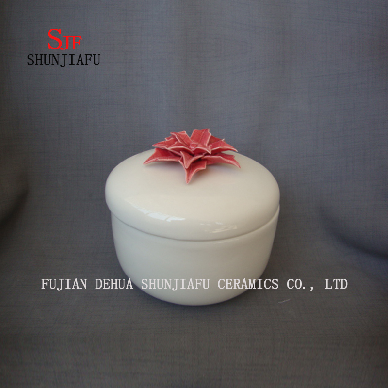 2 Size/Ceramic Trinket Keepsake Box, Jewelry Box