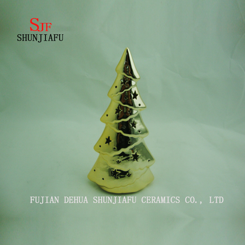 Christmas Electroplated Ceramic Tree