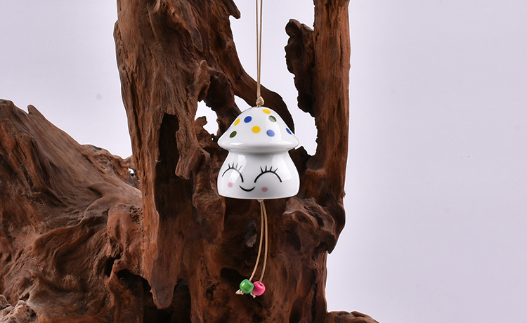 Lovely Japanese Sunny Dolls Garden Chimes Ceramic Wind Bells (Style may Vary)