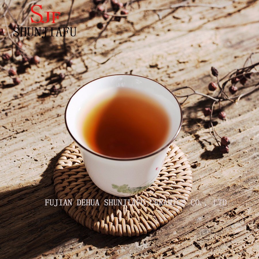High-Quality Handmade Color Lotus Ceramic Kung Fu Tea Cup