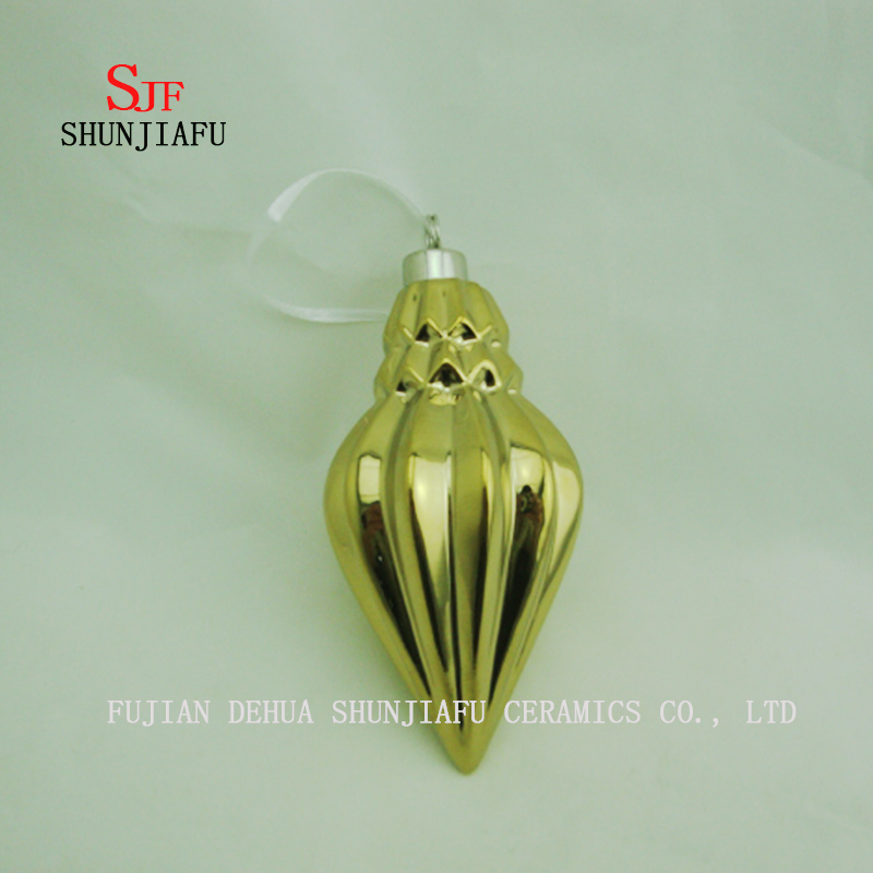 Electroplating Ceramic Origami Shape Hang on The Home/Office Decoration/C