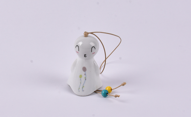 Lovely Japanese Sunny Dolls Garden Chimes Ceramic Wind Bells (Style may Vary)