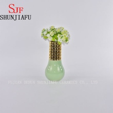 My Gift White Decorative Ceramic Flower Vase
