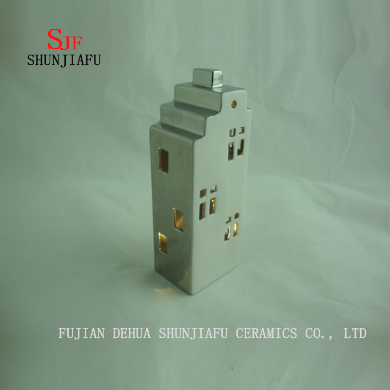 Modern Building Ceramic Candle Holders. /a