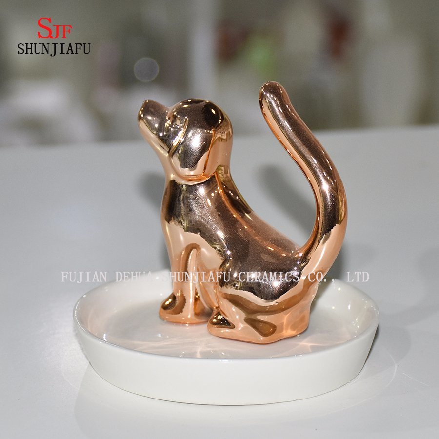 Jewelry Necklace Ring Earring Cat Stand Display Organizer Holder