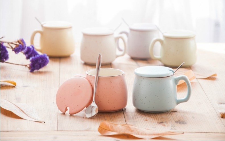 Ceramic Breakfast Cup Ceramic Cup for Milk, Coffee Porcelain Cup