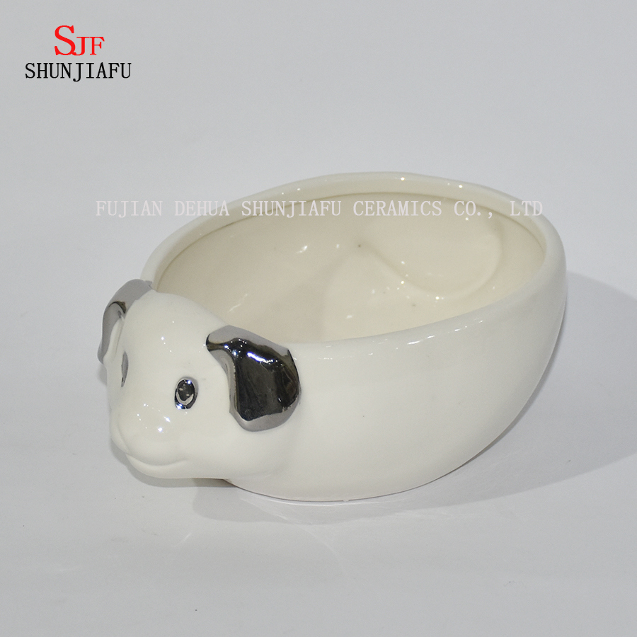 Elephant Shape Ceramic Bathtub Soap Dish /Plate