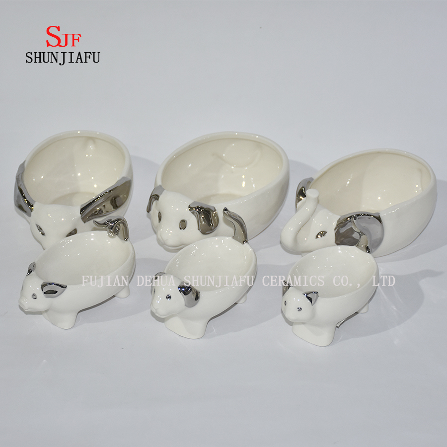 Animal Shape Ceramic Bathtub Soap Dish /Plate