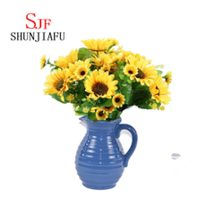 Ceramic Vase / Decorative Bouquet Holder Blue