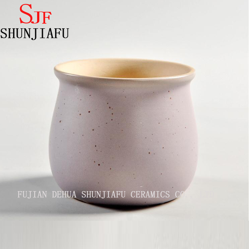Ceramic Macaron Color Fleshy Plant Small Pots Flowerpot