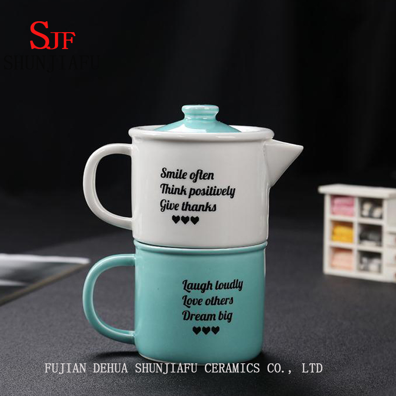 Quick Portable Personal Travel High-Grade Porcelain Tea Cup
