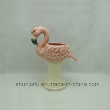 Ceramic Flamingos Home Decoration Vase