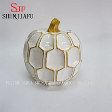 Factory Direct Ceramic Halloween Pumpkin Figurine for Decoration