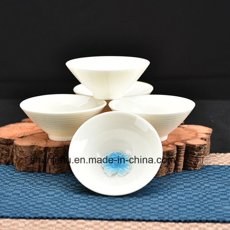 Ceramic Wide Mouth Tea Cup for Decoration