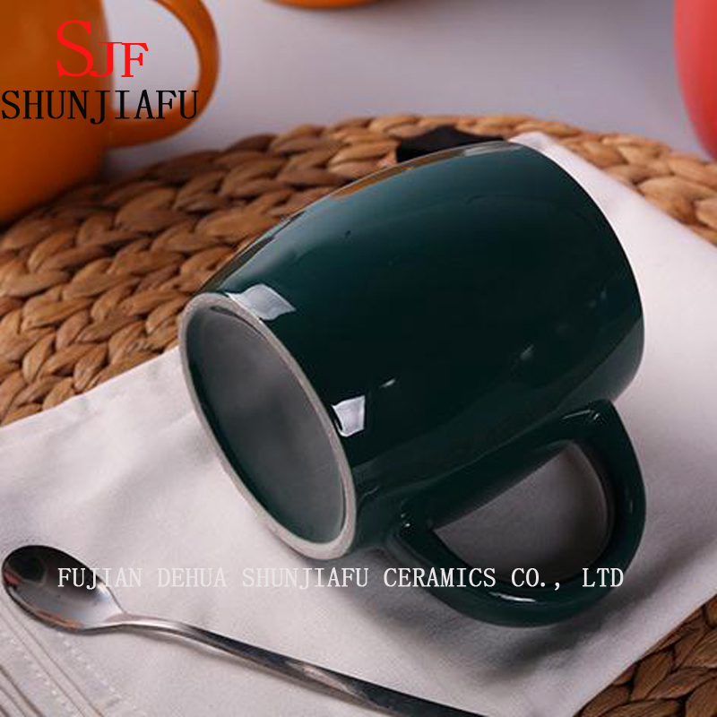 Custom Ceramic Cup Coffee Mugs (Outside Colorful)