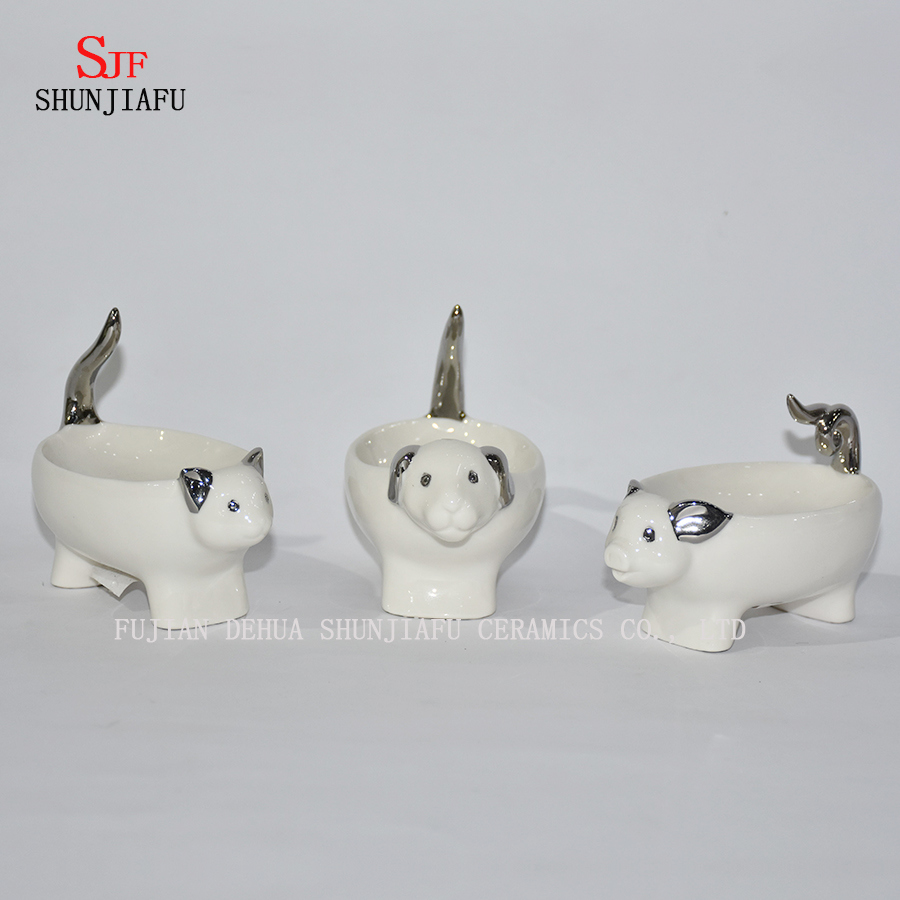 Animal Shape Ceramic Bathtub Soap Dish /Plate
