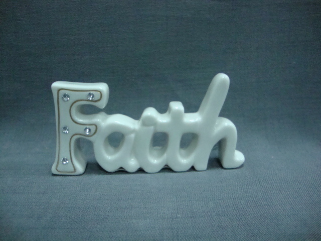 Ceramic Letter Decoration for Home /Festival /Office /SPA Decortation/B