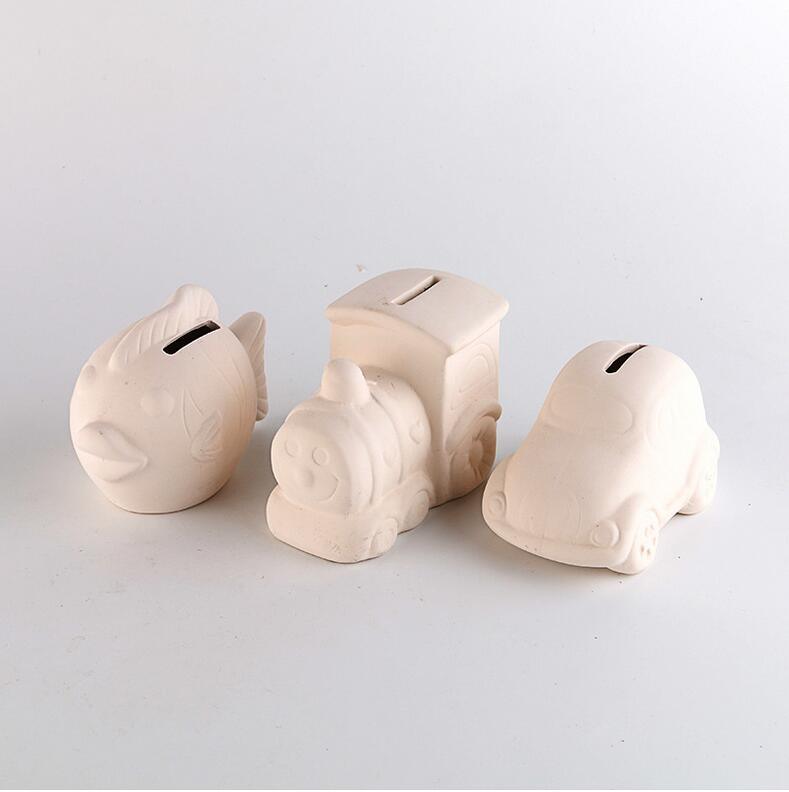 Ceramic DIY Oil Painting by Numbers with Halloween Design.