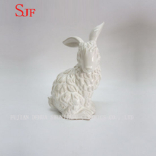 Ceramic Cute Rabbit Figure Decoration