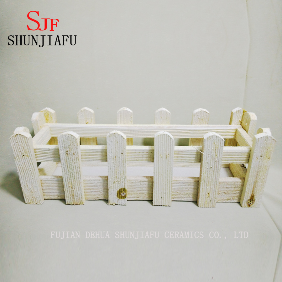 Modern Home Decorative Square Wooden Flower Box for Succulent Plant