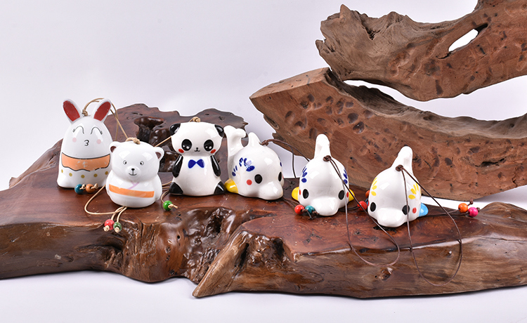 Processing Customized Various Cartoon Character Creative Ceramic Small Bells