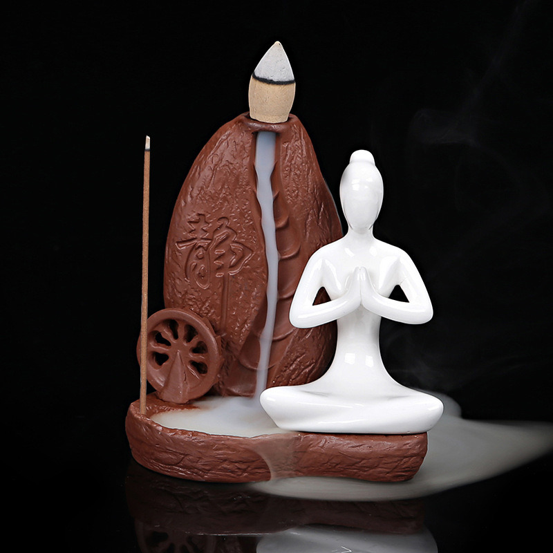 Originality Yoga Ceramic Incense Burner Censer