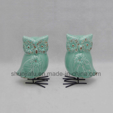 Ceramic Stand Owl Household Furnishing
