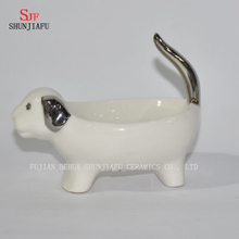 Animal Dog /Pig Shape, Home Bathroom Ceramic Soap Case Holder