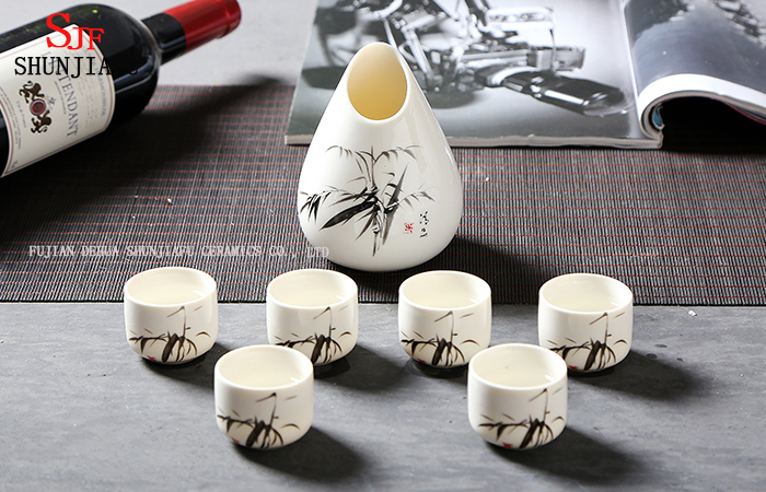 Bone China Cup/Ceramic Wine; Cup with Printing.