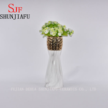 Small Ancient Ceramic Flower Vases Decorative — Chinese Oriental Vases for Home Decoration