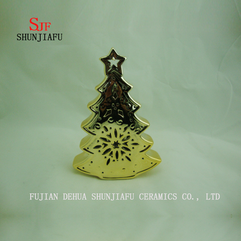 Electroplating Best Choice Products Prelit Ceramic Tabletop Christmas Tree
