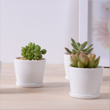 Leisure Desk Small Round Ceramic Small Flower Vase
