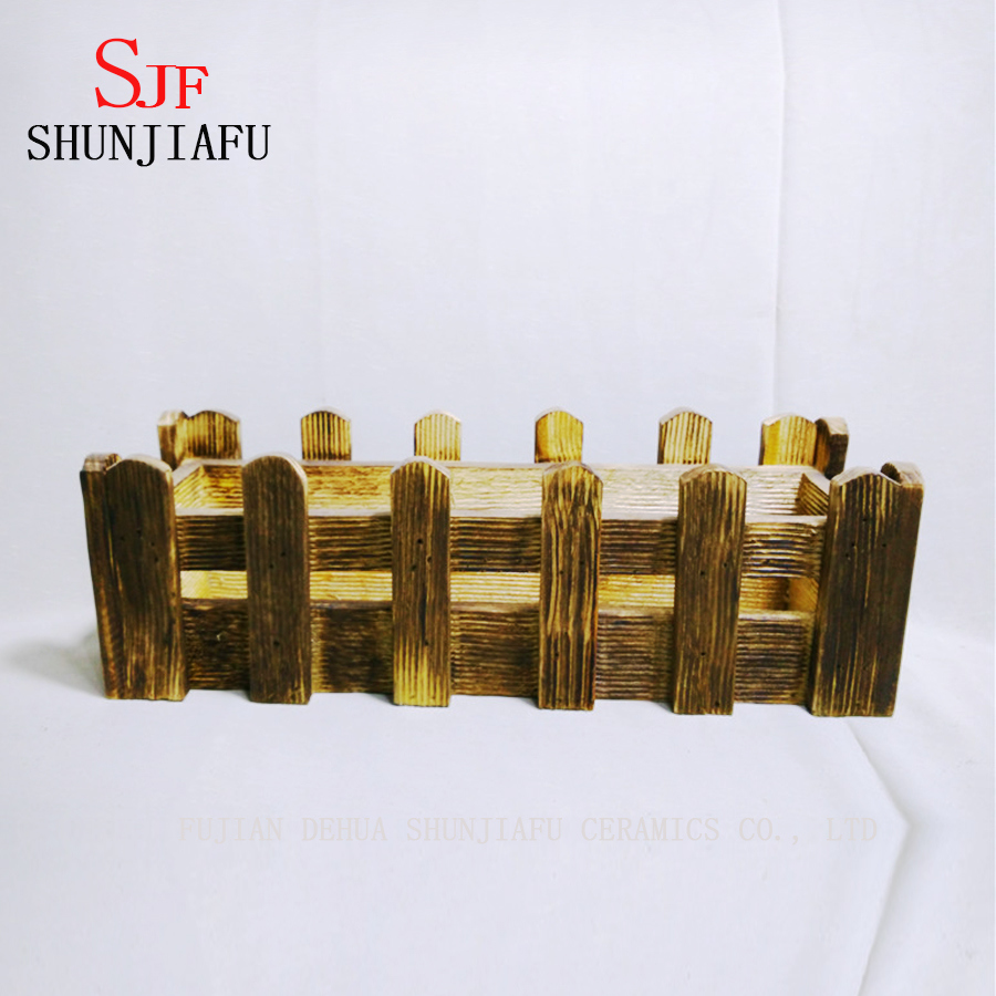 Antique Willow Garden Flower Pots for Room Decoration