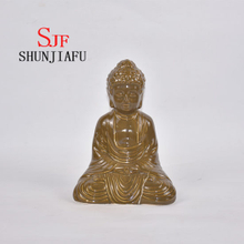 Ceramic Sitting Buddha for Home Decoration /Desk Decoration