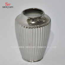 Electroplating Ceramic Vase, Ideal Gift for Party, Wedding, Home, SPA