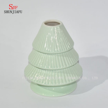 3 Layer Ceramic Canister Green