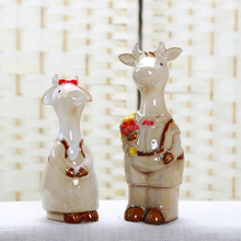The Sheep Bride and Groom Modern Ceramic Wedding Decorations/C