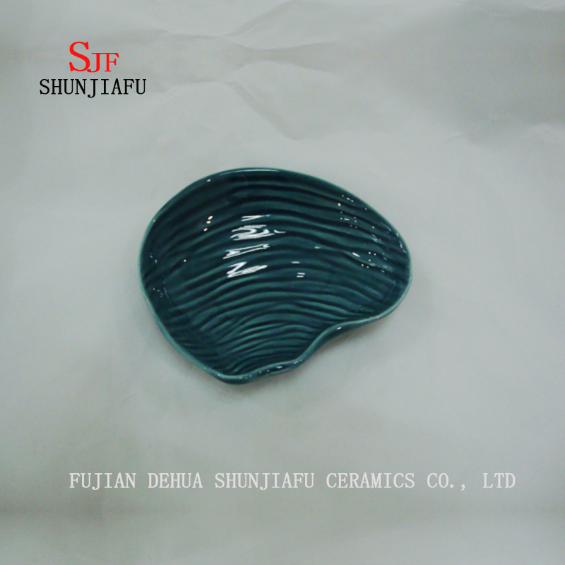 Ceramic Fish Dishes Multi-Purpose Tableware Dinner Plates-Ocean Series