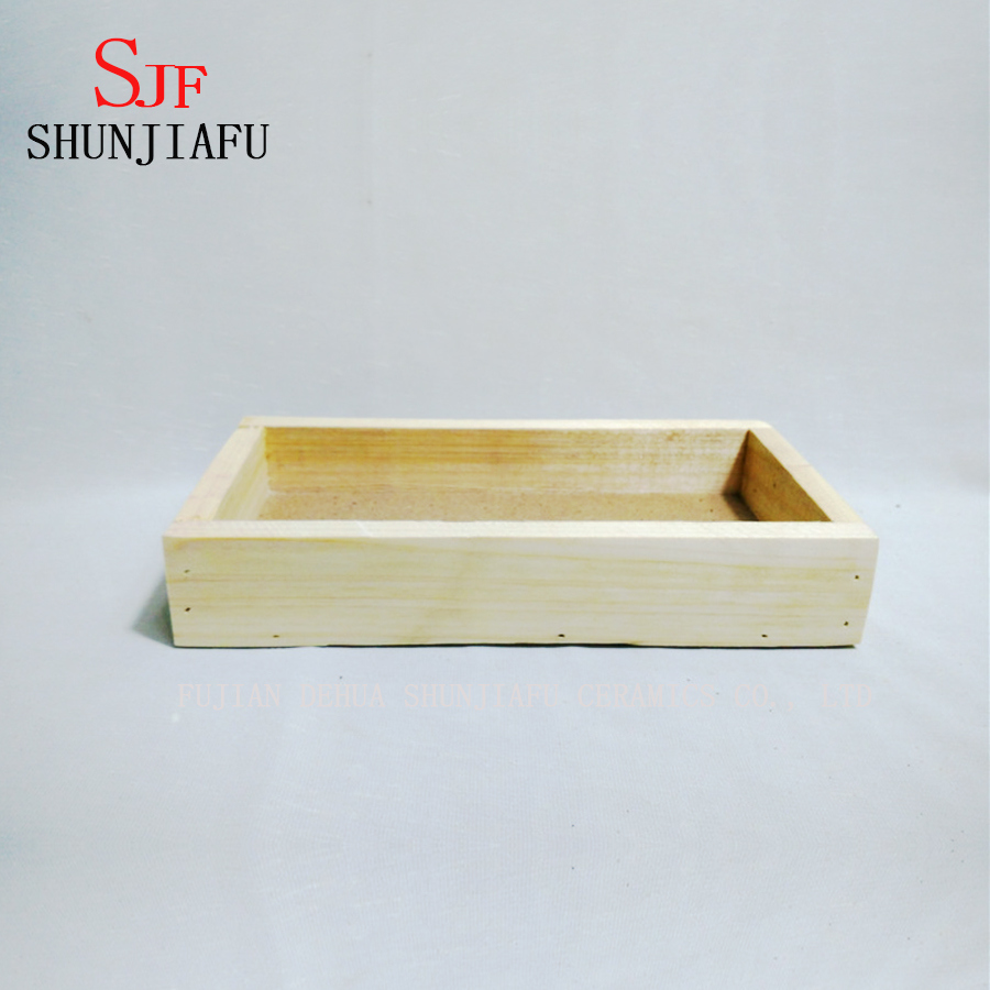 Creative Wooden Planter Small Wooden Planters for Succulent Plant