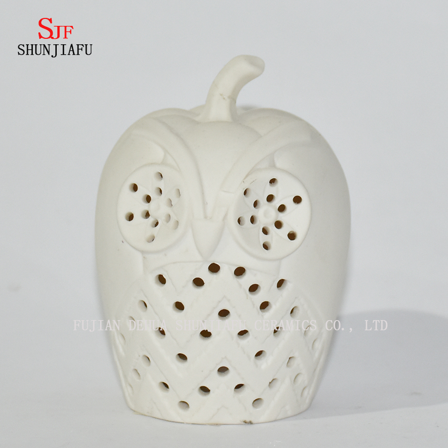 Pumpkin Shape Ceramic Candle Holders Halloween/Christmas