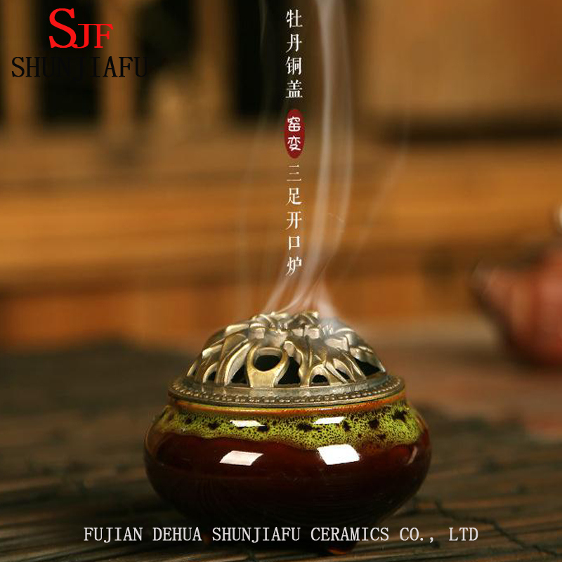 Fambe Ceramic Incense Burner for Home Decoration
