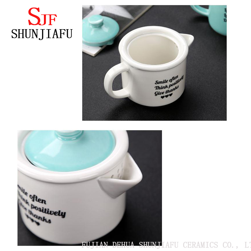 Quick Portable Personal Travel High-Grade Porcelain Tea Cup