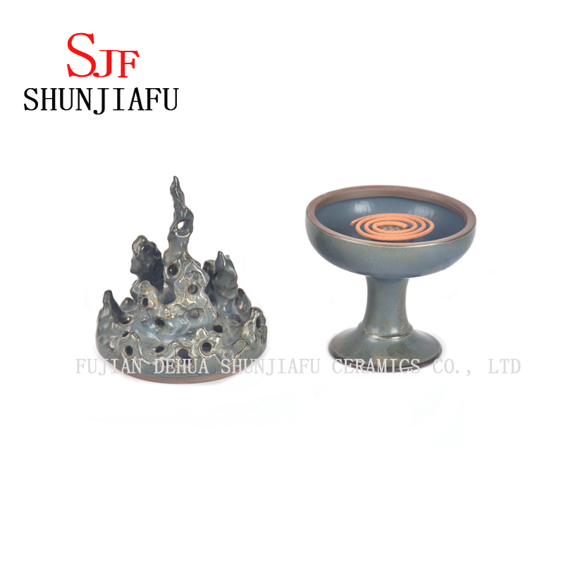 Unique Tripod Type Ceramic Incense Burner