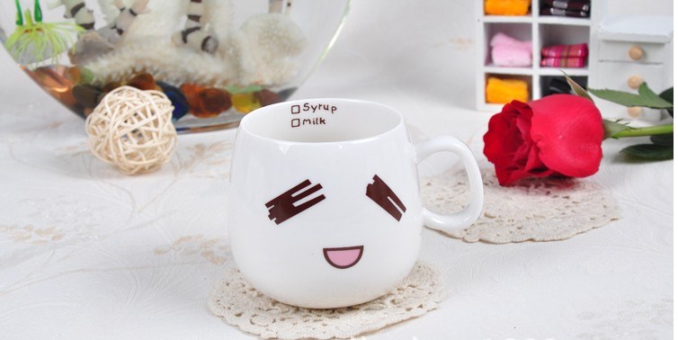 Breakfast Cup Coffee Cup Milk Cup Custom Logo Expression Cup