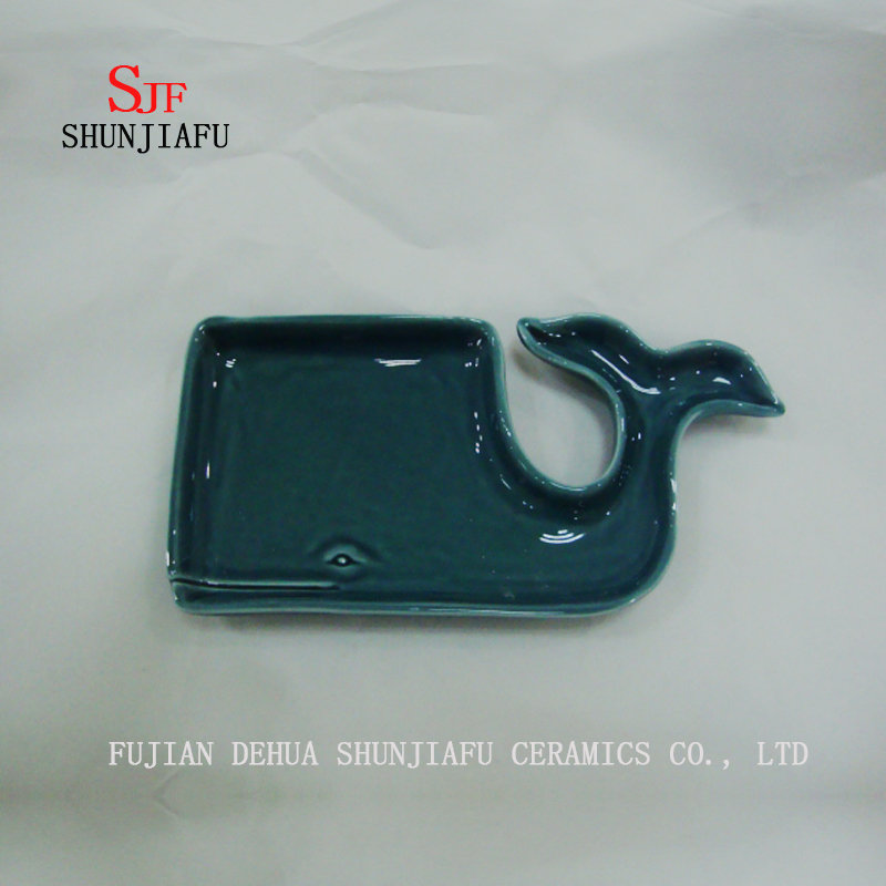 Ceramic Dolphins Multi-Purpose Tableware Dinner Dishes-Ocean Series