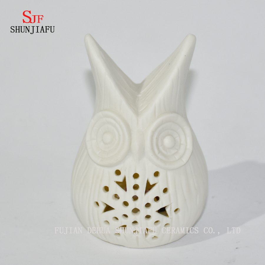 Pumpkin Shape Ceramic Candle Holders Halloween/Christmas