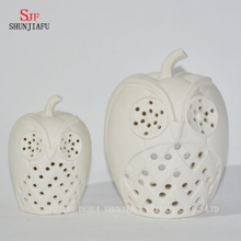 Pumpkin Shape Ceramic Candle Holders Halloween/Christmas